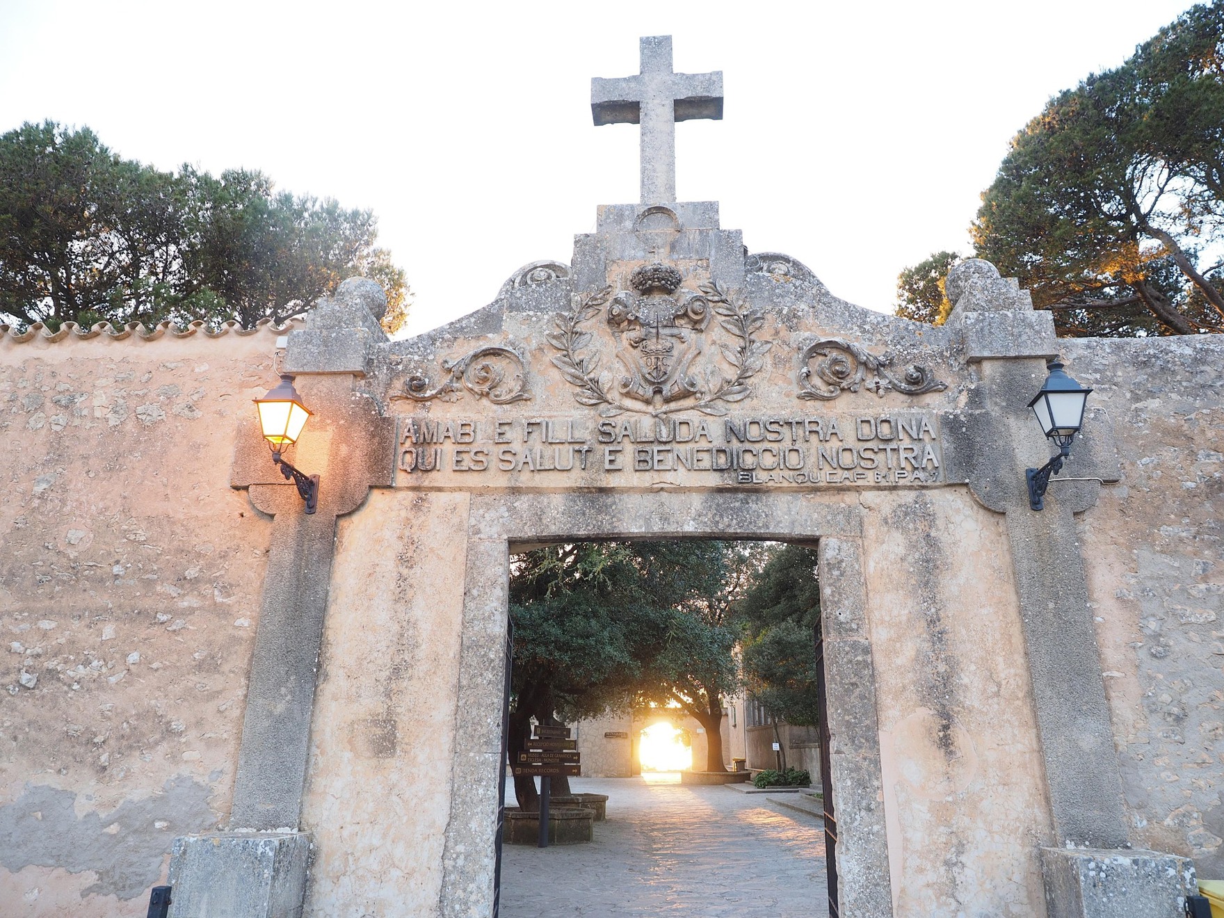 Santuario de Cura desde Palma